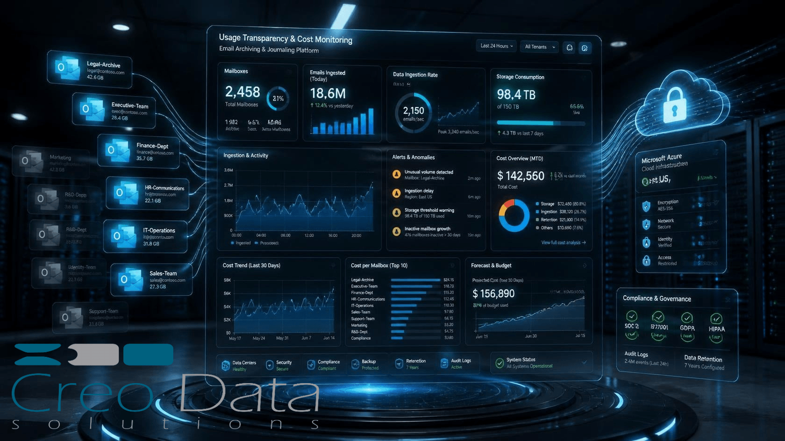 Track Usage and Costs in Real Time: Mastering Financial Oversight in Email Archiving